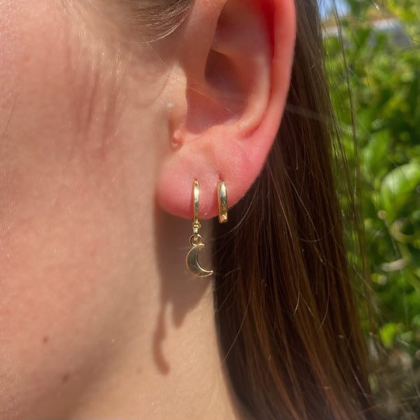 Moon earrings