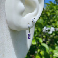Lavender charm Huggies