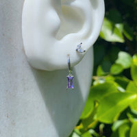 Lavender charm Huggies