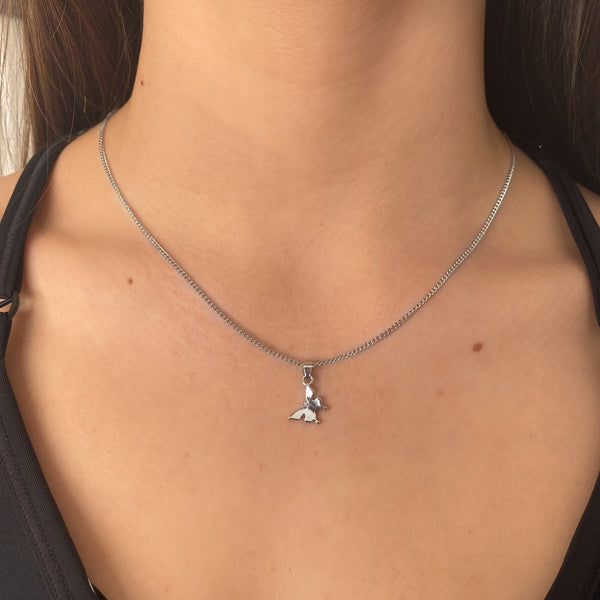 Silver Butterfly necklace