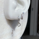 Heart earrings