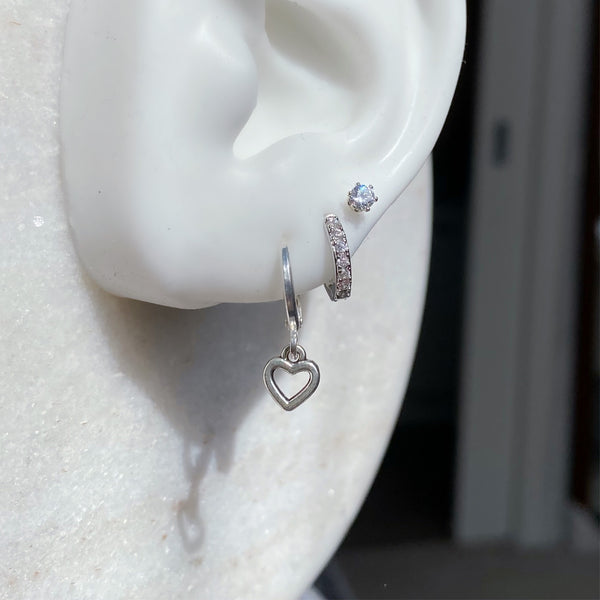 Heart earrings