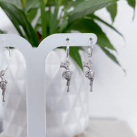 Gun earrings