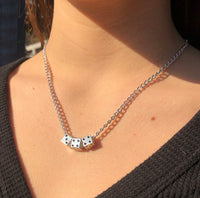 Dice necklace