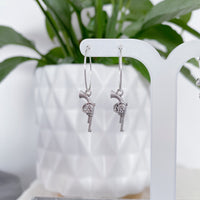 Gun earrings