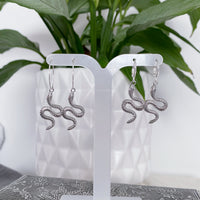 Snake earrings