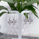 Snake earrings