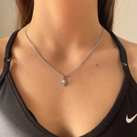 Silver Skull necklace