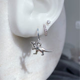 T. rex earrings