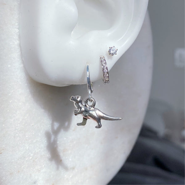 T. rex earrings
