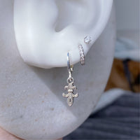 Fleur de lis earrings