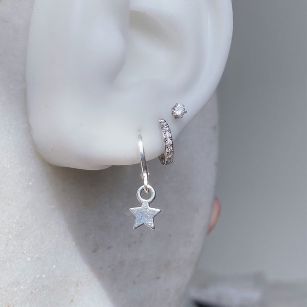 Star earrings