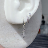 Feather earrings