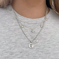 Multi charm starry necklace