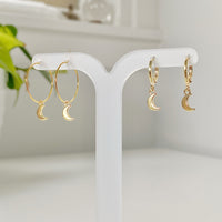 Moon earrings