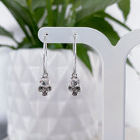 Skull earrings