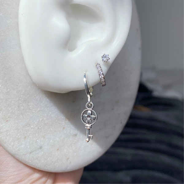 Key earrings