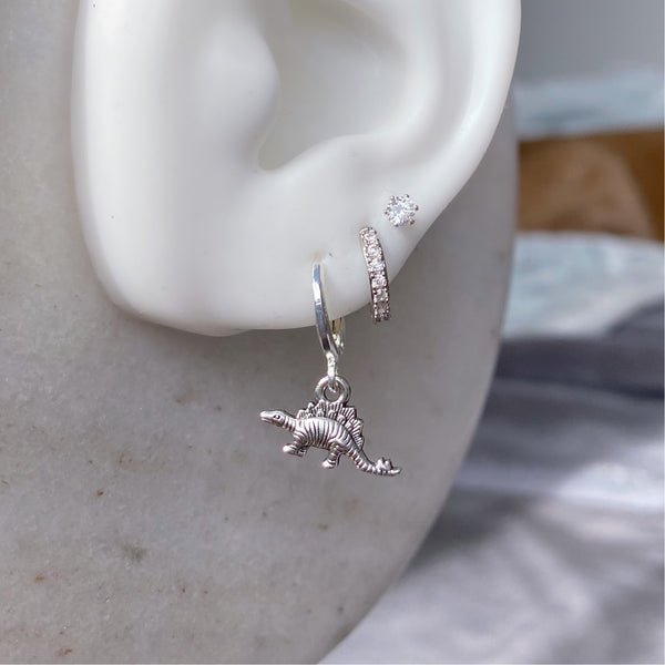 Dinosaur earrings
