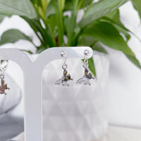 Butterfly earrings
