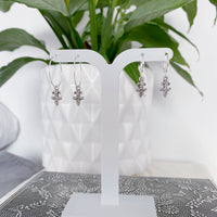 Fleur de lis earrings