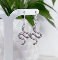 Snake earrings