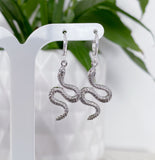 Snake earrings