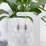 Fleur de lis earrings